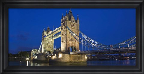 Framed UK, London, Tower Bridge and River Thames Print