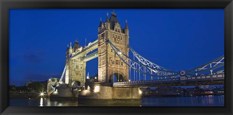 Framed UK, London, Tower Bridge and River Thames Print