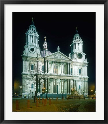 Framed St Paul&#39;s Cathedral, London, England Print