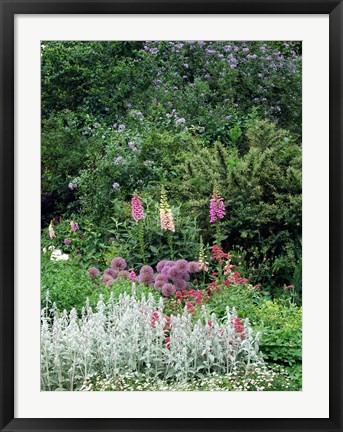 Framed Nash Garden, St James Park, London, England Print