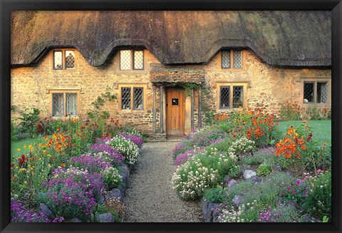 Framed England, Chippenham, Cotswold Stones of Home Print
