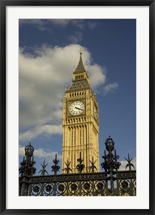 Framed Westminster, Big Ben, London, England Print