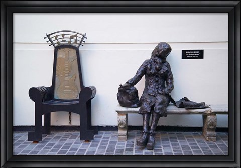 Framed Eleanor Rigby, Liverpool, England Print