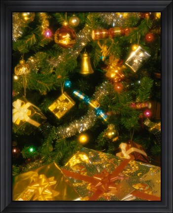 Framed Christmas Presents, England Print