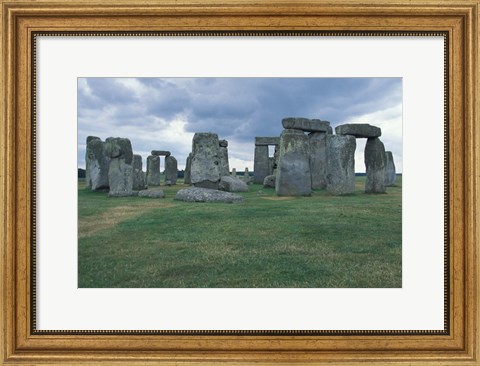 Framed Stonehenge, Avebury, Wiltshire, England Print