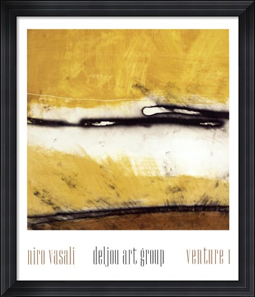 Framed Venture I Print