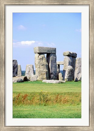 Framed England Stonehenge Print