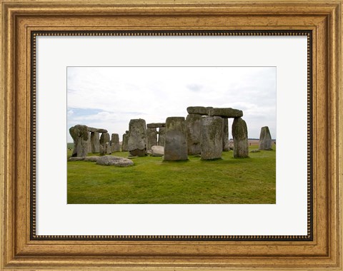 Framed Stonehenge Monument, England Print