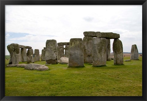 Framed Stonehenge Monument, England Print