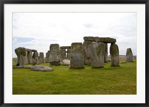 Framed Stonehenge Monument, England Print