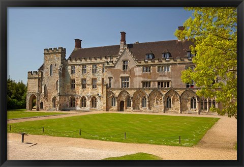 Framed Battle Abbey School, Battle, East Sussex, England Print