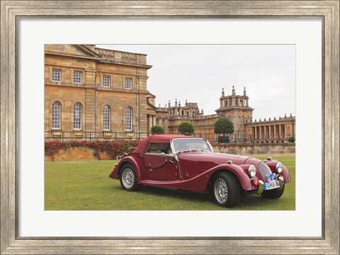 Framed Classic cars, Blenheim Palace, Oxfordshire, England Print