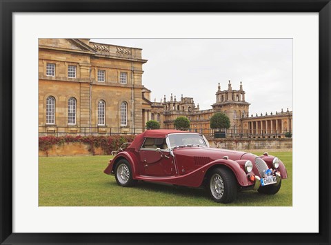 Framed Classic cars, Blenheim Palace, Oxfordshire, England Print