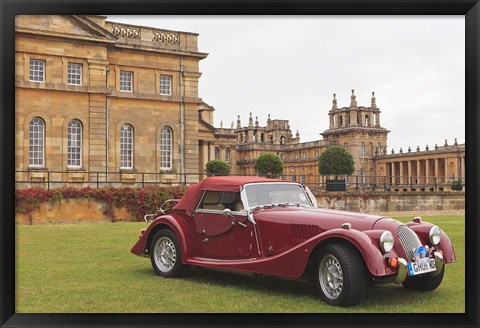 Framed Classic cars, Blenheim Palace, Oxfordshire, England Print