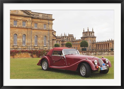 Framed Classic cars, Blenheim Palace, Oxfordshire, England Print