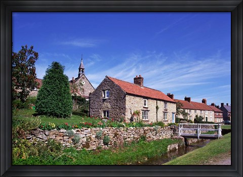Framed Helmsley, North Yorkshire, England Print