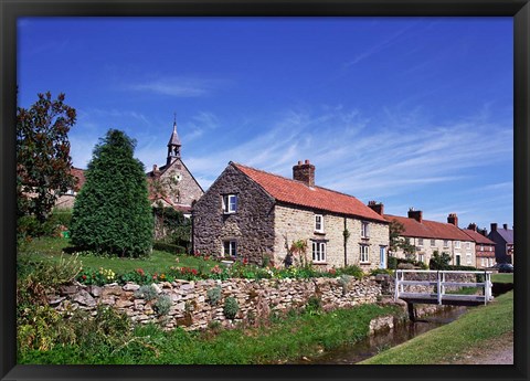 Framed Helmsley, North Yorkshire, England Print