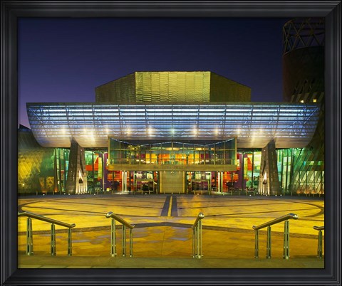 Framed Lowry Art Centre, Manchester, England Print