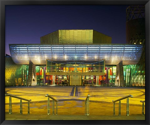 Framed Lowry Art Centre, Manchester, England Print