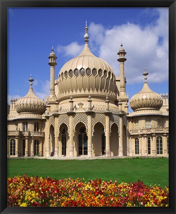 Framed Royal Pavilion in Brighton, East Sussex, England Print