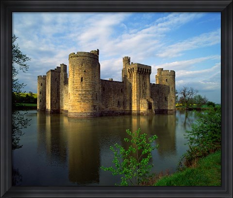 Framed Bodiam Castle, Sussex, England Print
