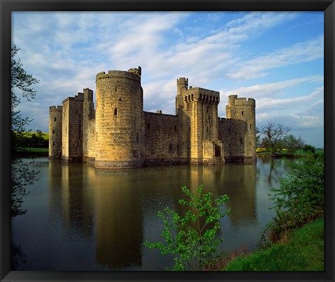 Framed Bodiam Castle, Sussex, England Print