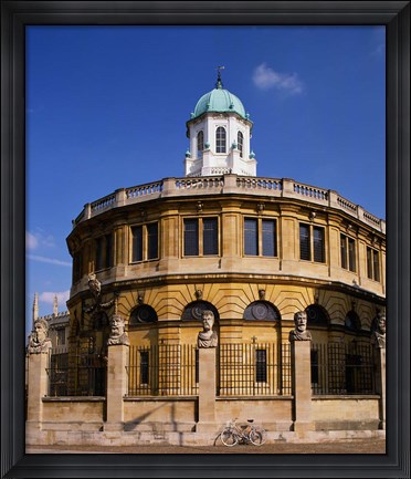 Framed Sheldonian Theatre, Oxford, Oxfordshire, England Print