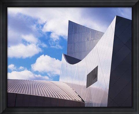 Framed Imperial War Museum North, Salford Quays, Manchester, England Print