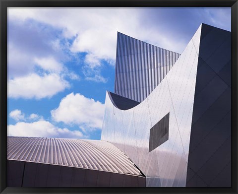 Framed Imperial War Museum North, Salford Quays, Manchester, England Print