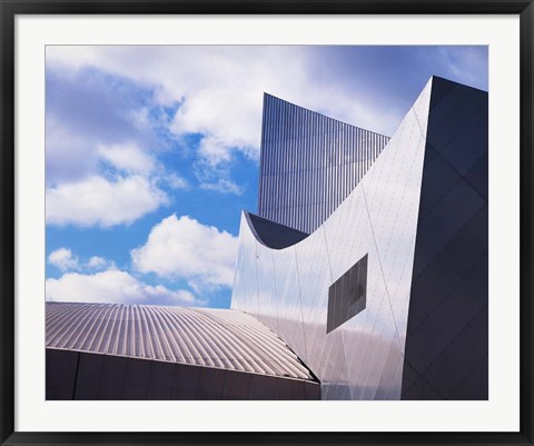 Framed Imperial War Museum North, Salford Quays, Manchester, England Print