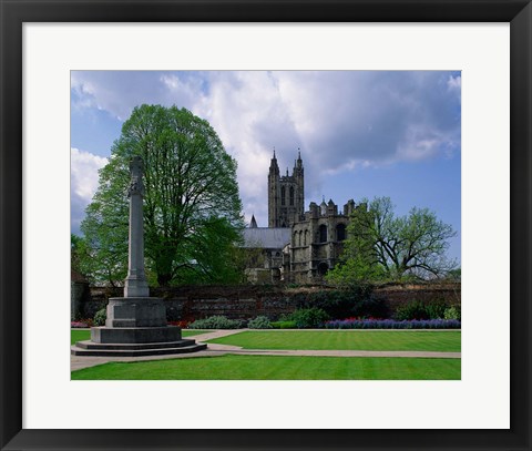 Framed Canterbury Cathedral, Kent, England Print