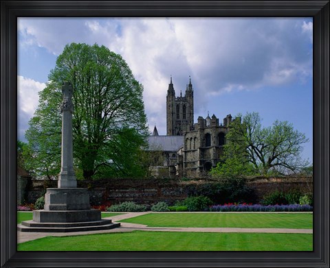 Framed Canterbury Cathedral, Kent, England Print