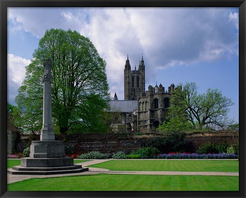 Framed Canterbury Cathedral, Kent, England Print