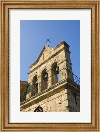 Framed Agios Nikolaos Church Bell Tower, Zakynthos, Ionian Islands, Greece Print