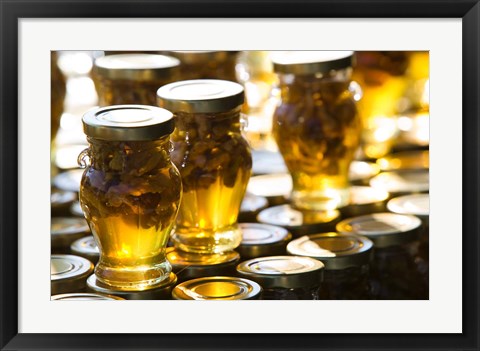 Framed Local Honey, Anafonitria, Zakynthos, Ionian Islands, Greece Print