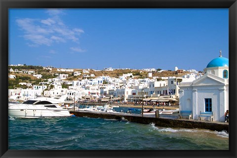 Framed Mykonos, Greece Print