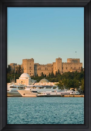 Framed Greece, Dodecanese, Palace of the Grand Masters Print