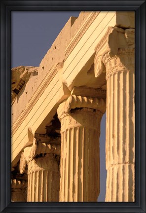 Framed Column Detail, The Acropolis, Attica, Athens, Greece Print