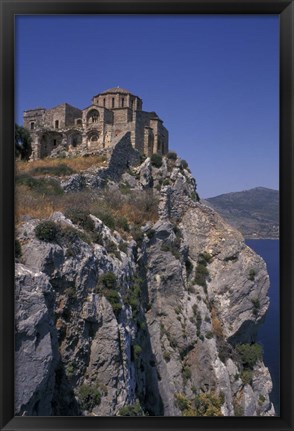 Framed Church of St Sophia, Monemvasia, Greece Print