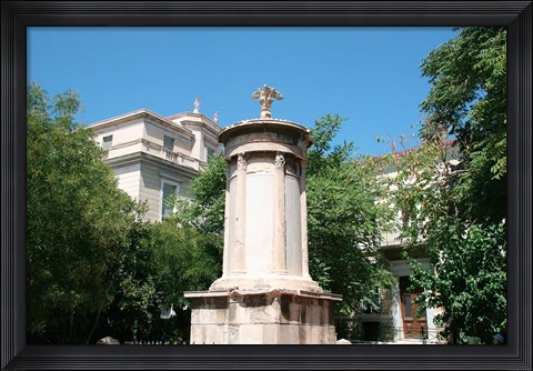 Framed Choragic Monument of Lysicrates, Athens, Attica, Greece Print