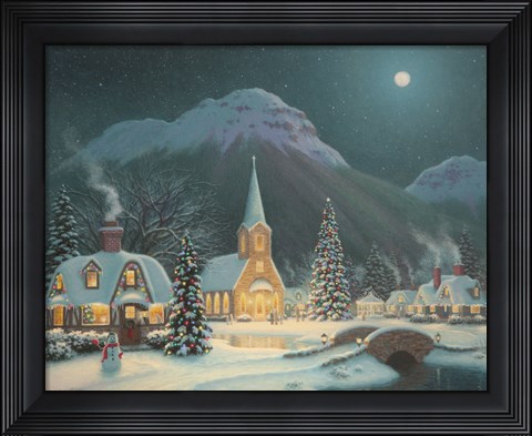 Framed Starlight Path Print
