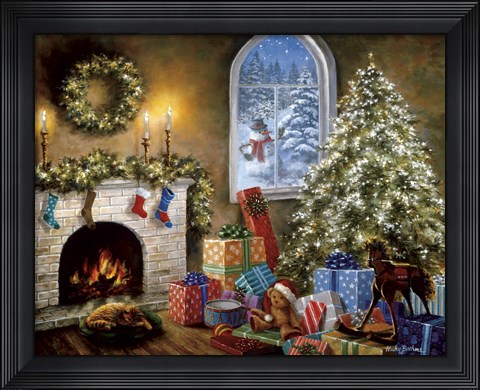 Framed Not A Creature Was Stirring Print