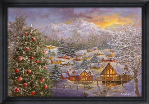 Framed Seasons Greetings Print