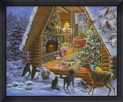 Framed Let&#39;s Get Together Print
