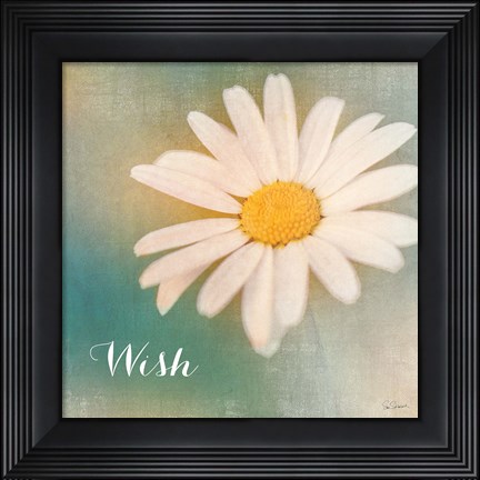 Framed Daisy Wishes Print