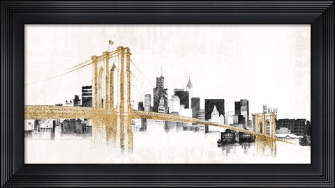 Framed Skyline Crossing Print
