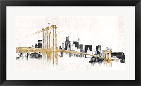 Framed Skyline Crossing Print