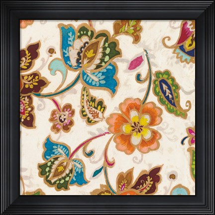 Framed Boho Chic II Print