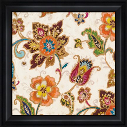 Framed Boho Chic III Print