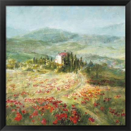 Framed Summer in Provence Print